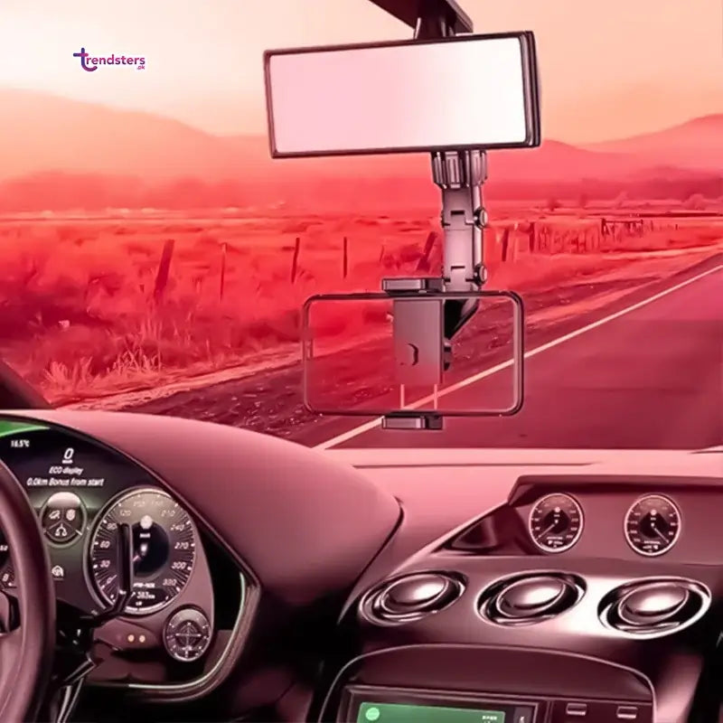Car Rearview 360 Rotating Clip
