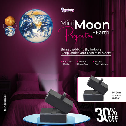 Earth Moon Aura Projector