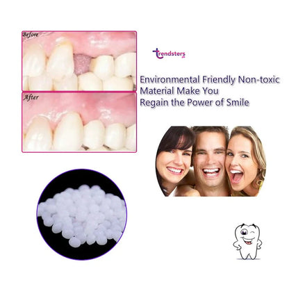 Moldable False Teeth