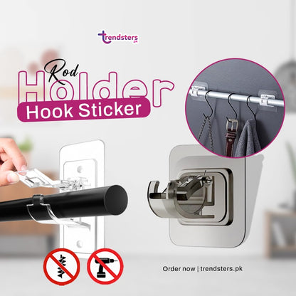 Rod Holder Hook Sticker