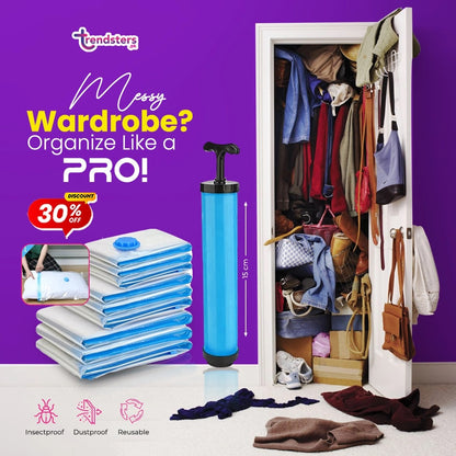 Vacuum bag With Pump