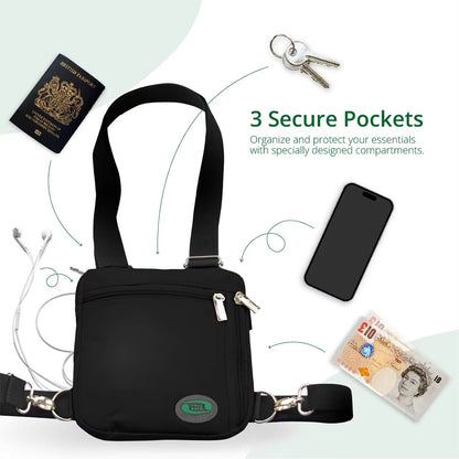 Hajj & Umrah Secure Side Bag & Neck Bag