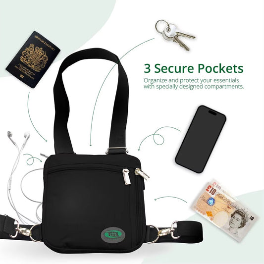 Hajj & Umrah Secure Side Bag & Neck Bag