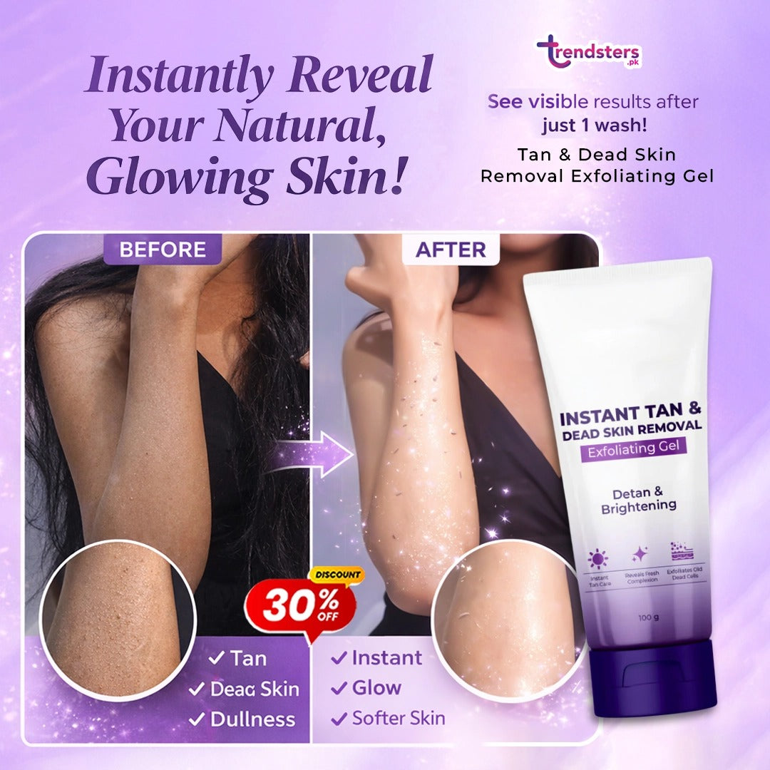 Tan & Dead Skin Removal Exfoliating Gel