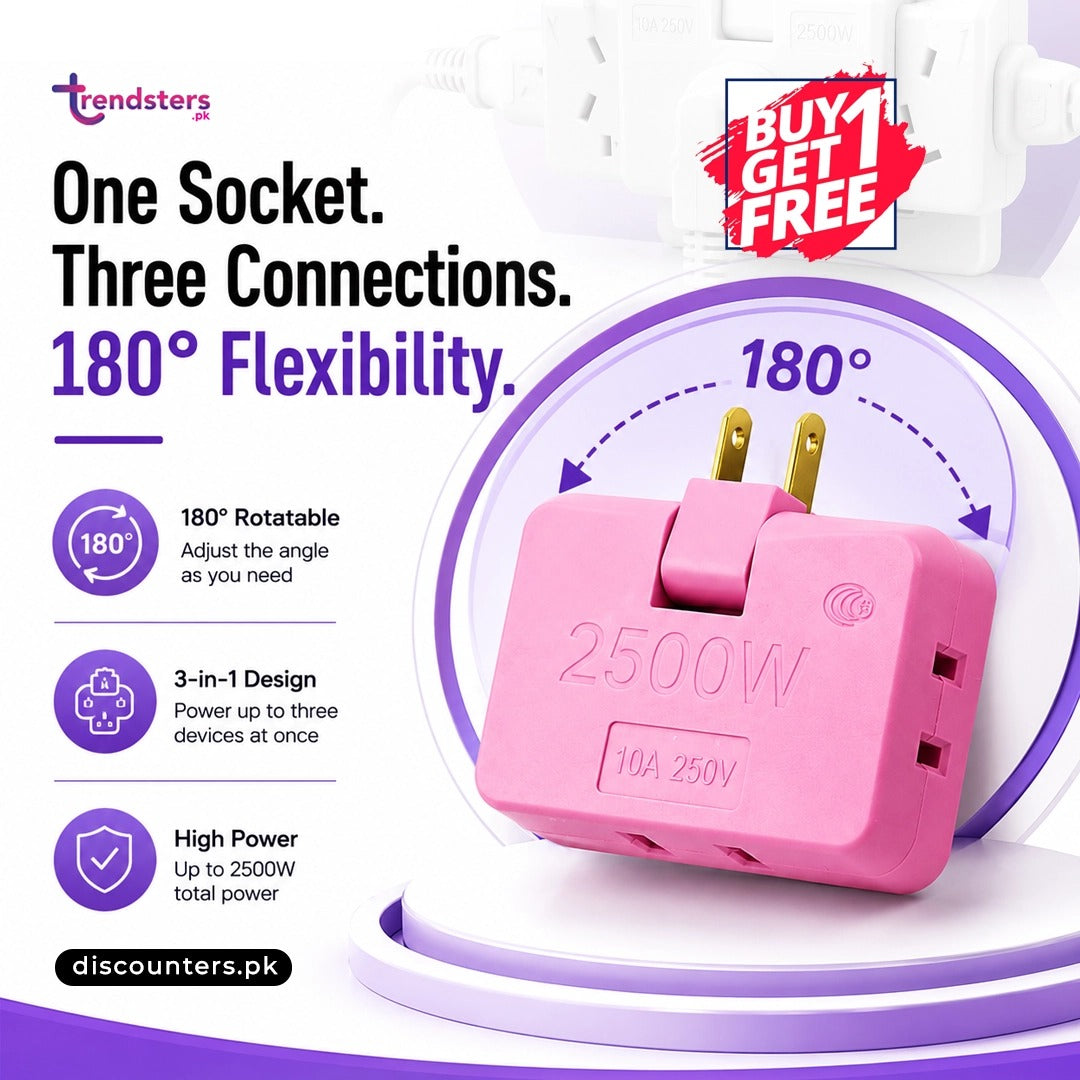 3 in 1 Smart Socket