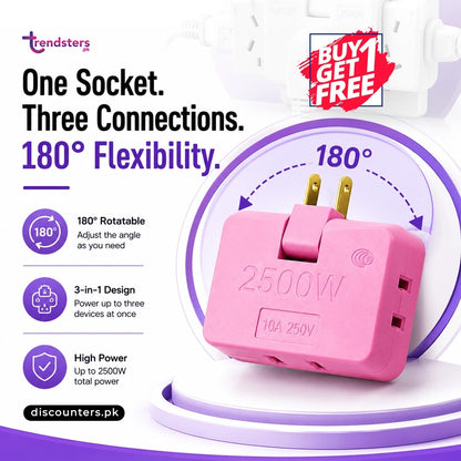 3 in 1 Smart Socket