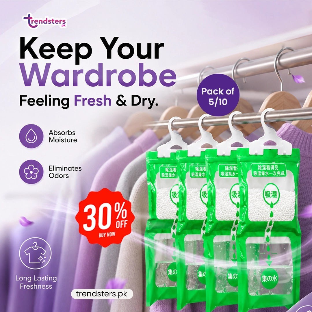 Moisture Absorber Hanging Bag