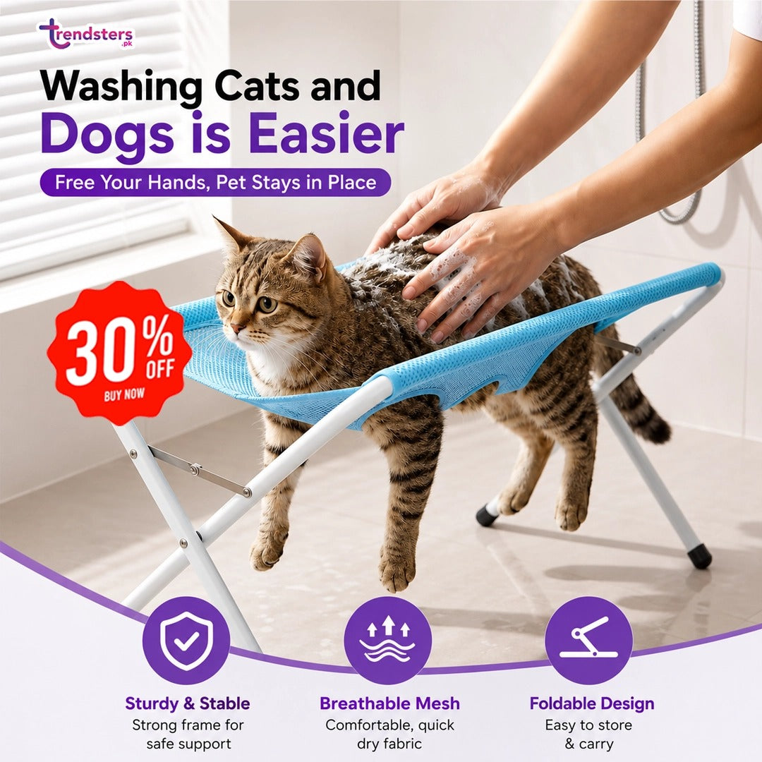 Pet Grooming Hammock Stand