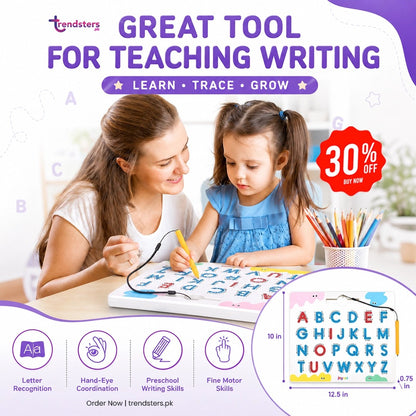 Magnetic Letter Tracing Board