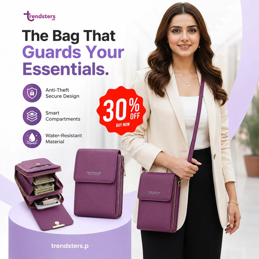 Anti theft Smart bag