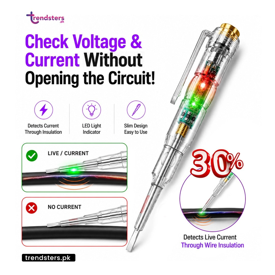 Dual Circuit Voltage & Current Tester