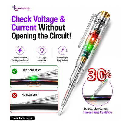 Dual Circuit Voltage & Current Tester