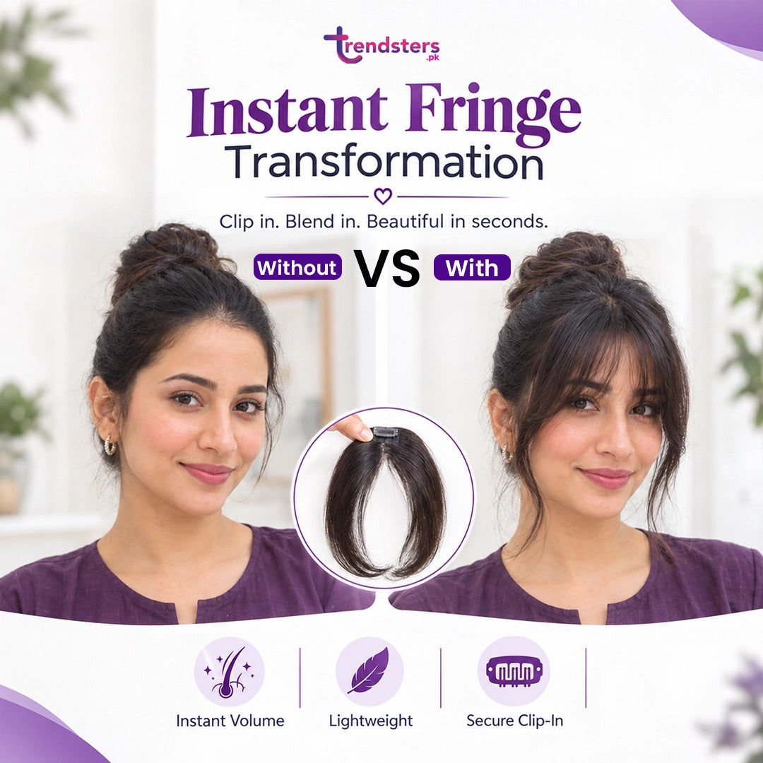 Curtain Bangs Hair Topper