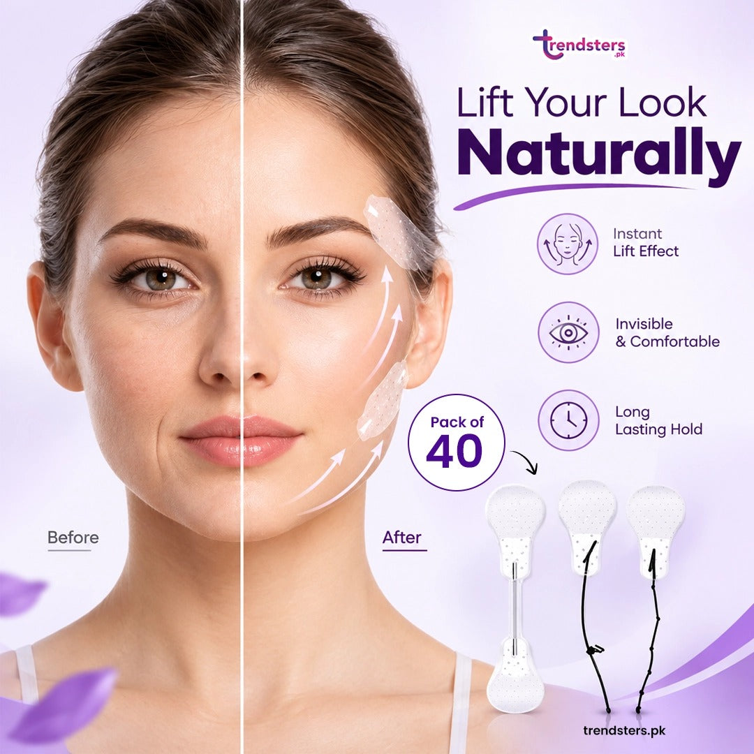 Invisible Thin Face Lift Tape - Medicate (40Pcs)