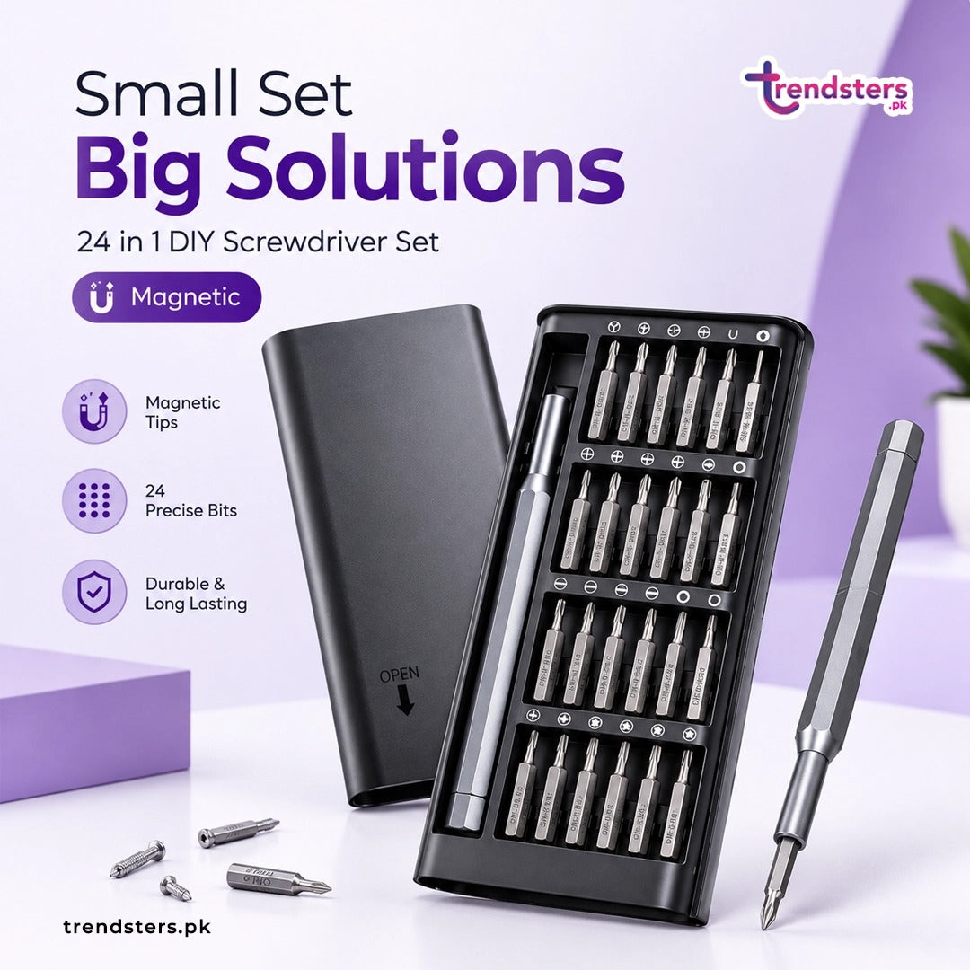 24 in 1 DlY Screwdriver Set Magnetic