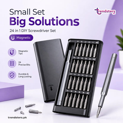 24 in 1 DlY Screwdriver Set Magnetic