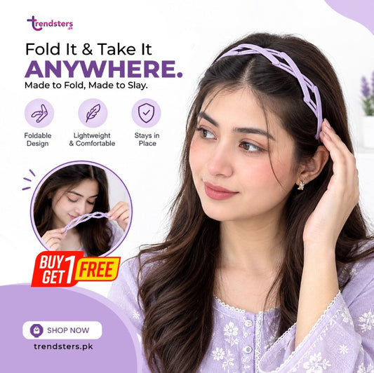 Foldable Hair Band