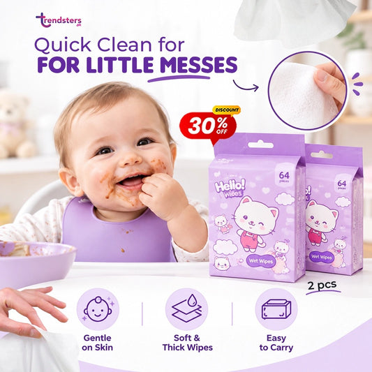 Cleaning Mini Packed Wipes