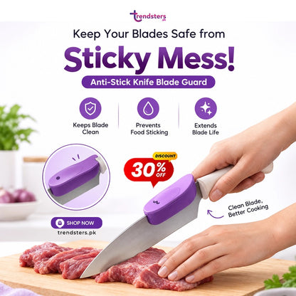 Anti-Stick Knife Blade Guard