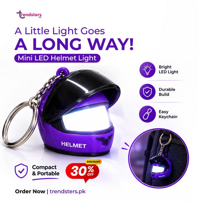 Mini LED Helmet Light