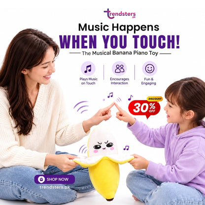 Musical Banana Piano Toy