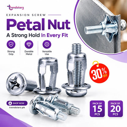 Expansion Screw Petal Nut