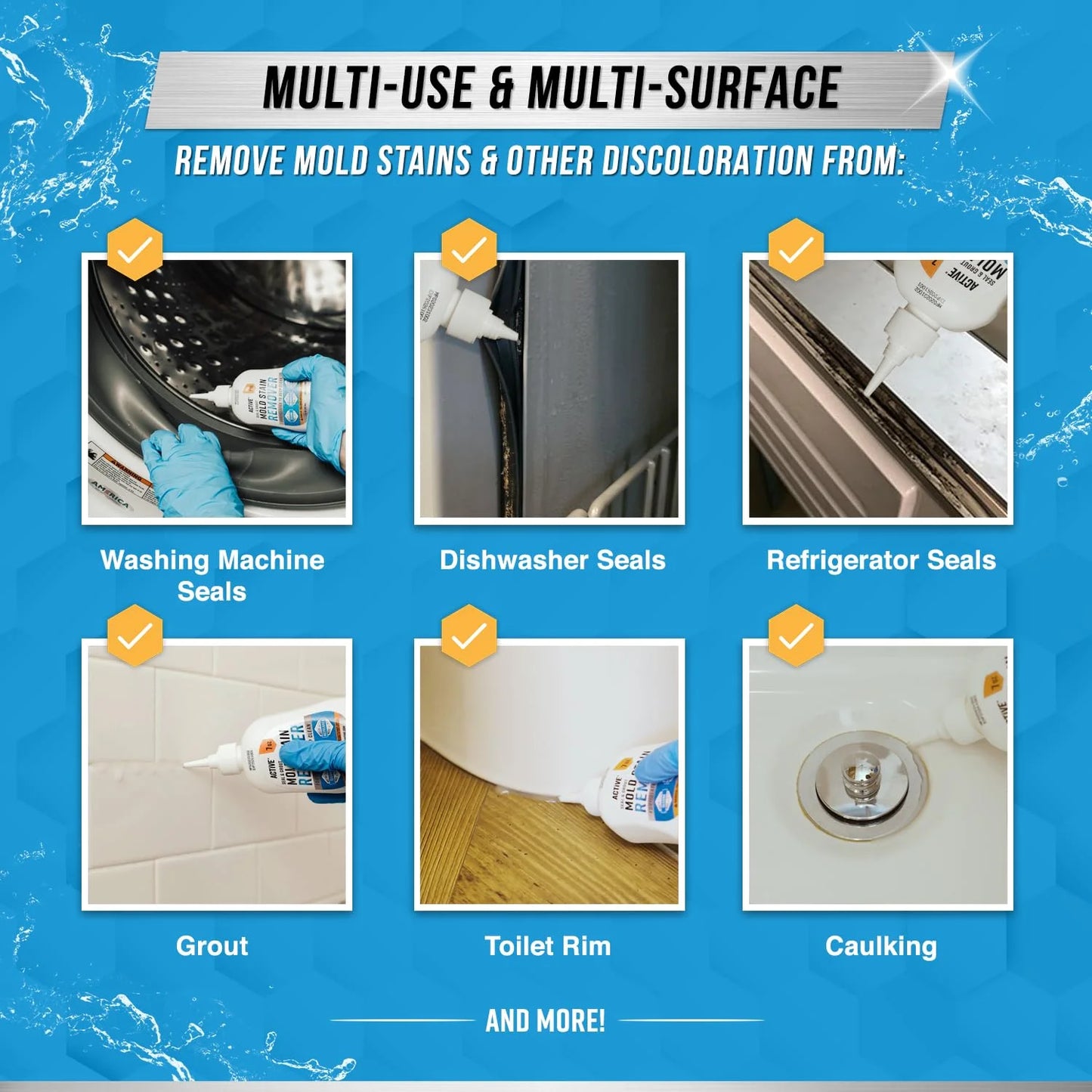 Mold Stain Remover Gel