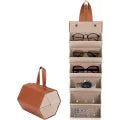 Leather Sunglasses Organizer