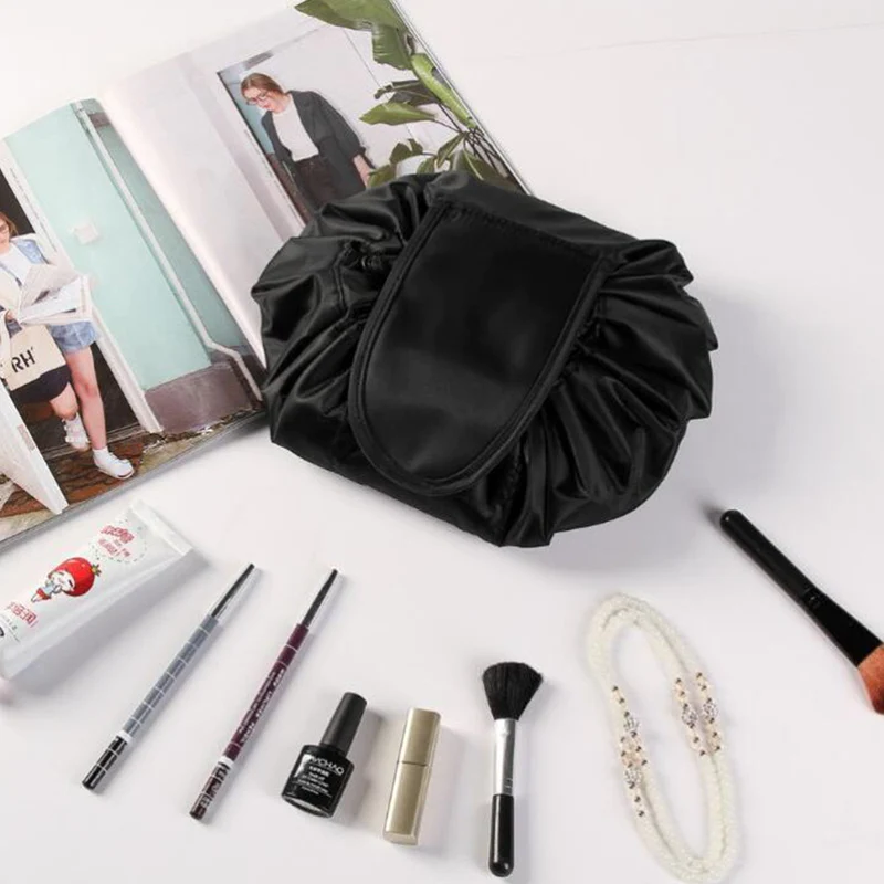 Drawstring Makeup Pouch