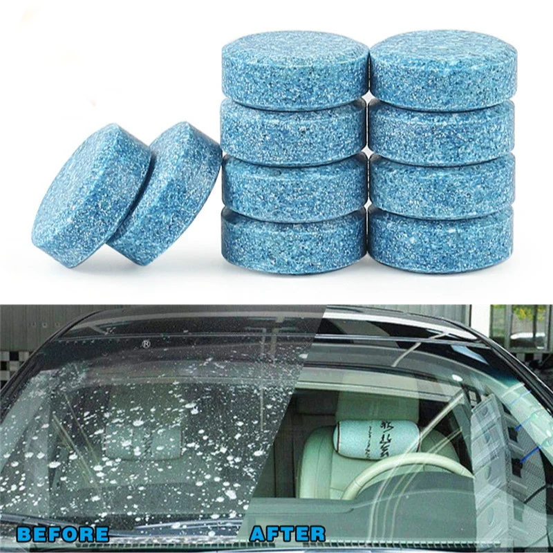 Car wiper tablet Window Glass Cleaning