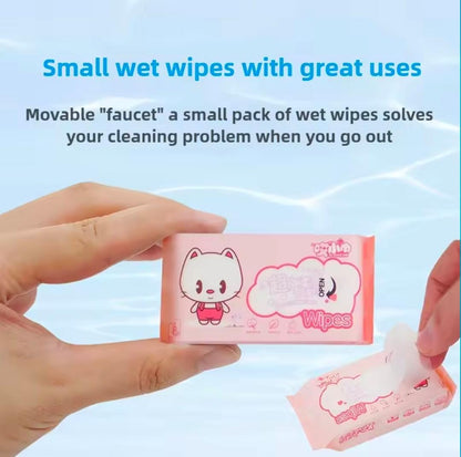 Cleaning Mini Packed Wipes