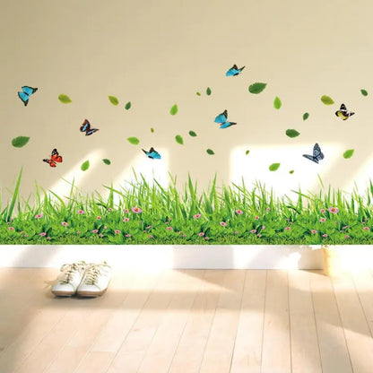 3D Green Grass Sticker