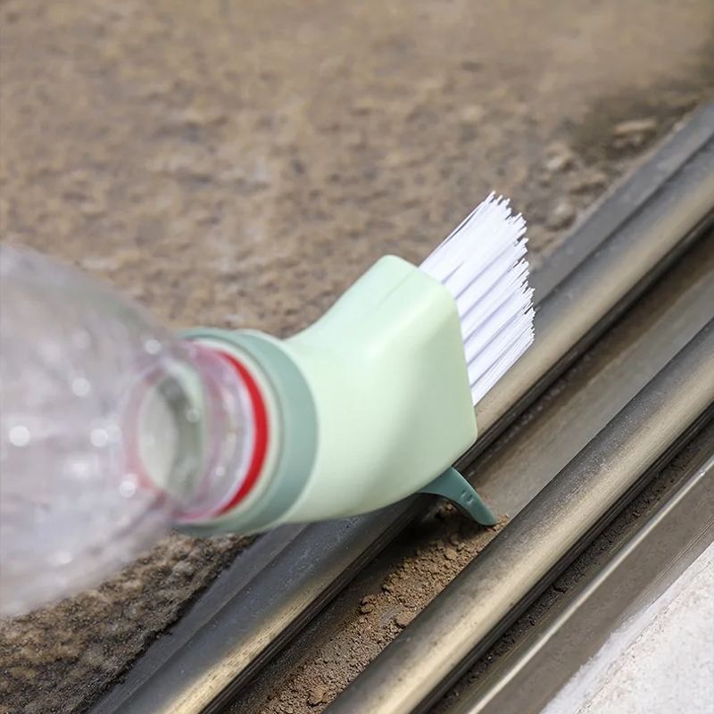 Door Window Track Cleaning Tool For Connecting Water Bottles