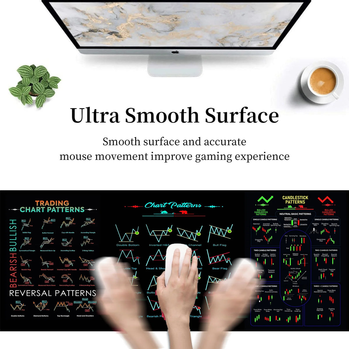 Computer Mat Trade Trading Desk Mat – Trendsters.pk