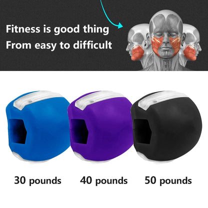 Jaw Exercise Line Ball Muscle