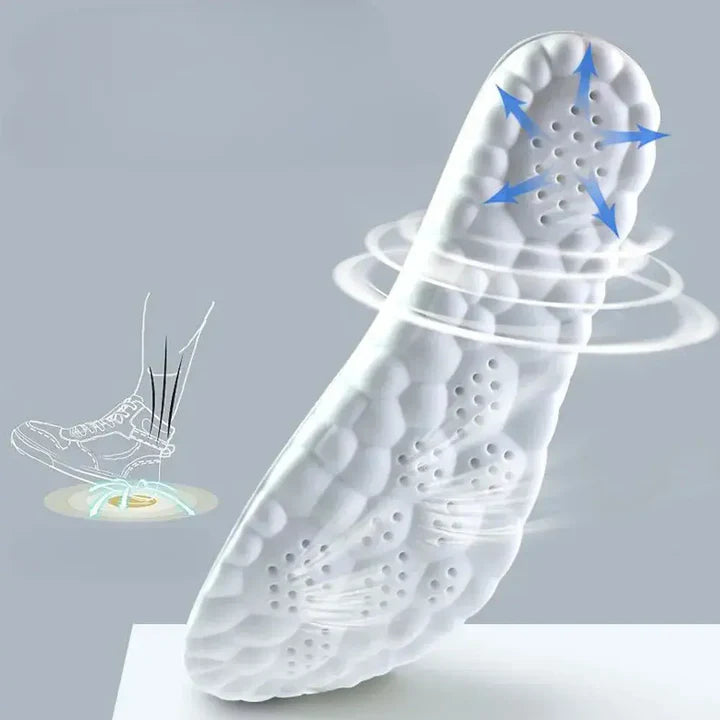 Shock-Absorbing Support Insoles