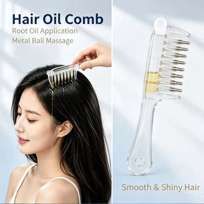 2 in 1 Hair Oiling Comb