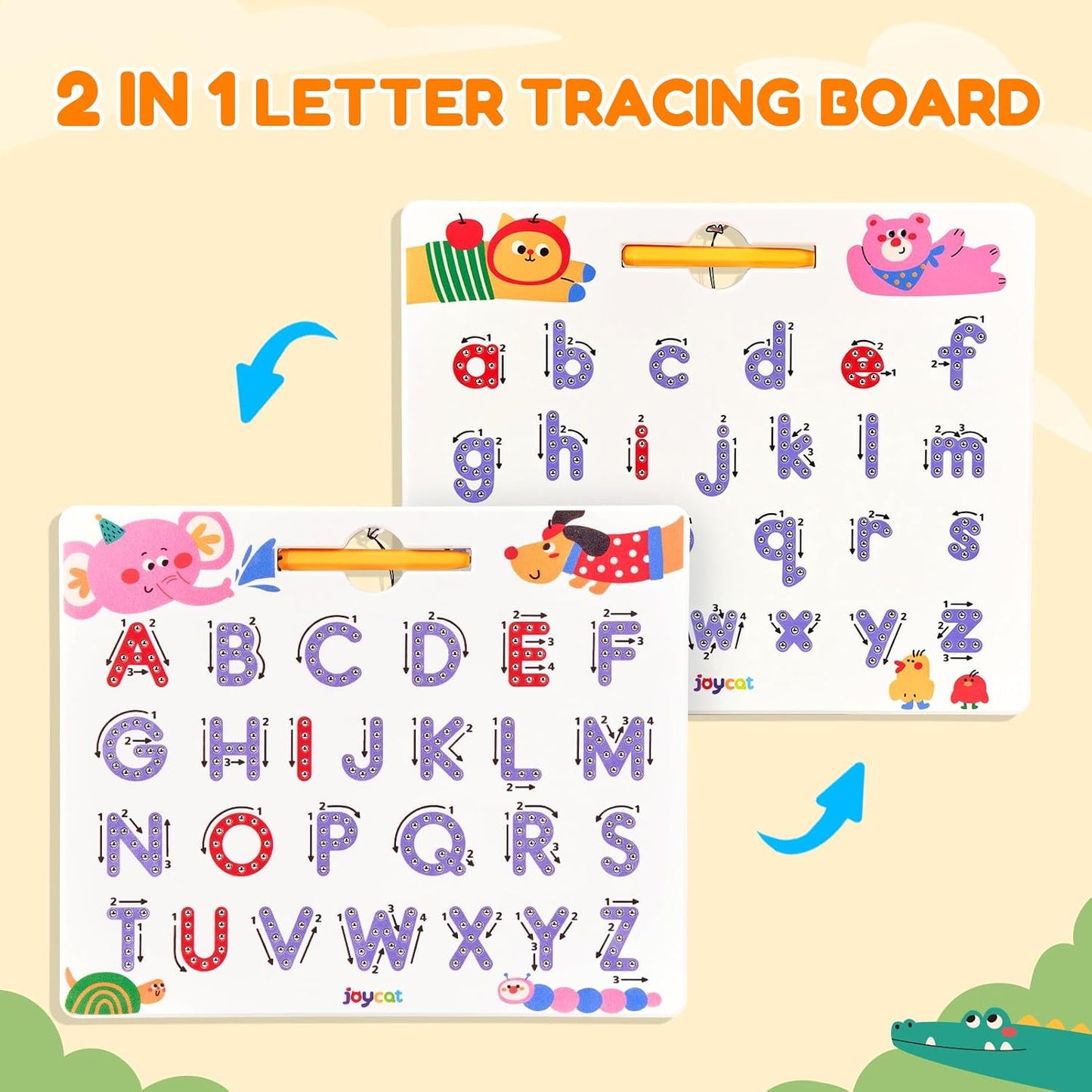 Magnetic Letter Tracing Board