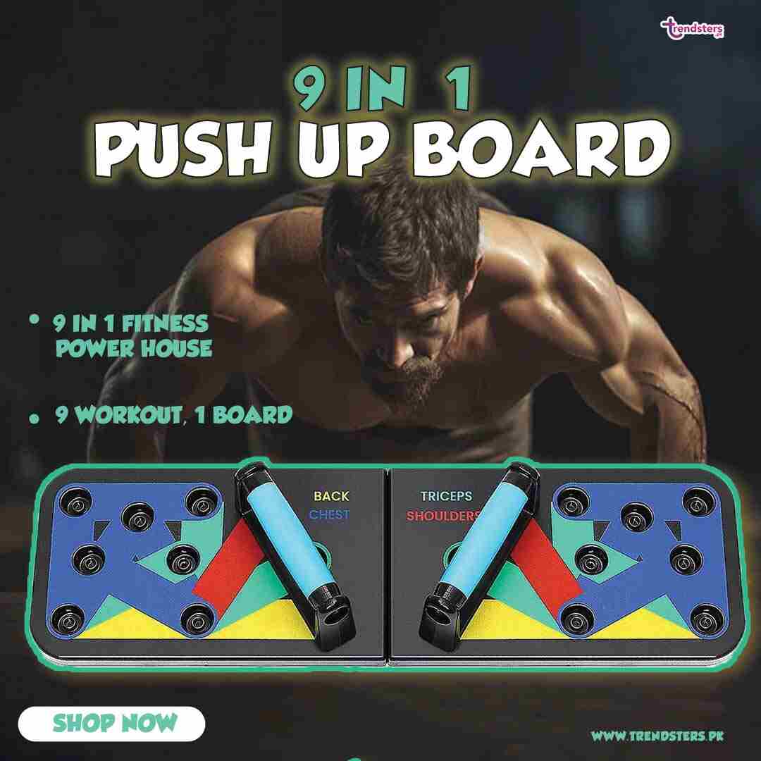 9-IN-1 MULTIFUNCTION PUSH-UP BOARD