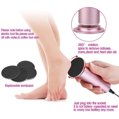 Electric Foot File Hard Skin Remover