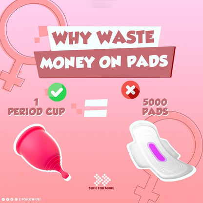 Reusable Menstrual Cup FDA Approved Medical Grade