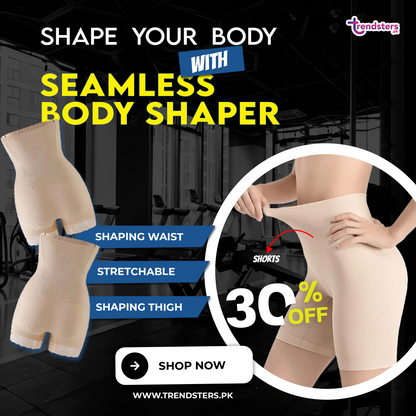 High Waist Seamless Body Shaper Shorts