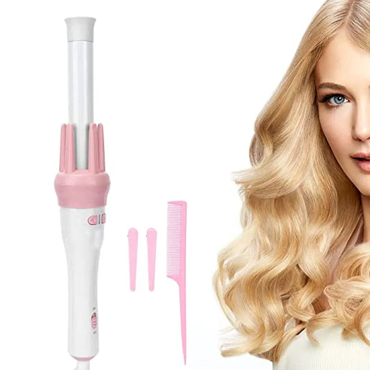 Automatic 360° Rotating Hair Curler Stick