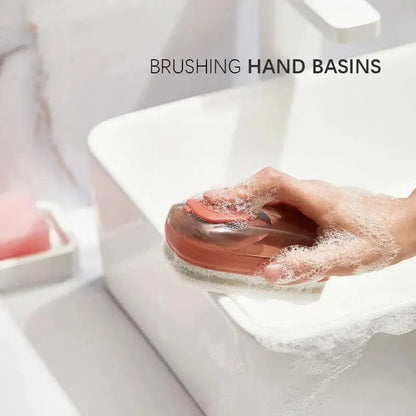 Automatic Liquid Adding Washing Brush