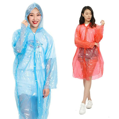 Disposable Rain Coat with Storage Ball