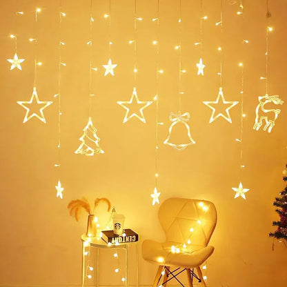 LED Curtain String Lights