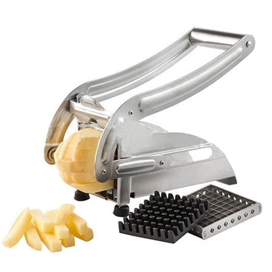 Potato chipper chips cutter with double blade