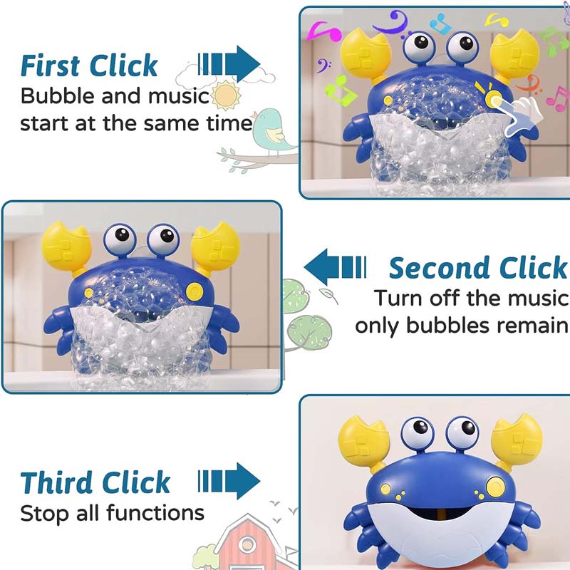 Bubble Crab Toy