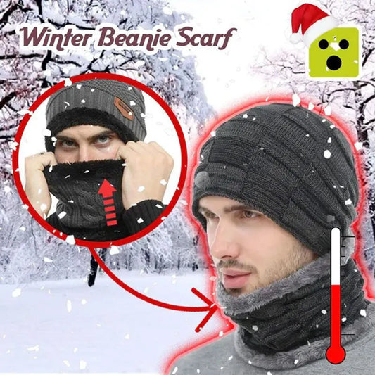 Beanie Hat And Scarf Set