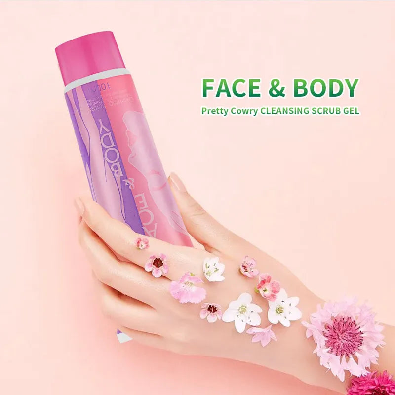 Face And Body Cleansing Scrub Gel